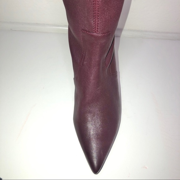 Stuart Weitzman Natalia Leather Over The Knee Boot - Picture 6 of 9